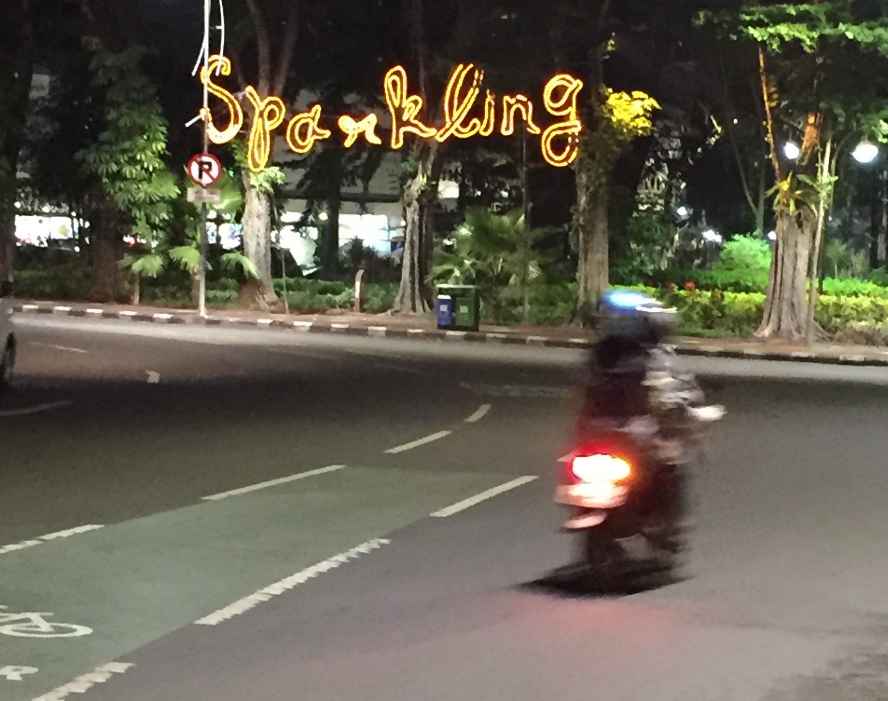 Street in Surabaya, Indonesia